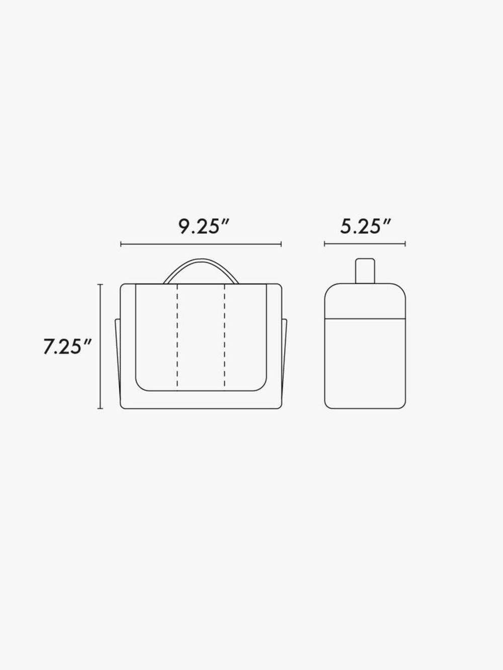 Calpak Luka Hanging Toiletry Bag - Chocolate - Picture 5 of 15